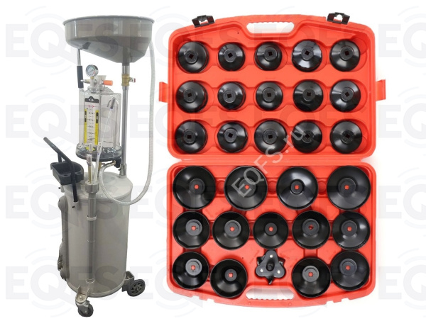 Комплект: Маслосборник TS-2097 + ES-0903 Набор съемников масляных фильтров