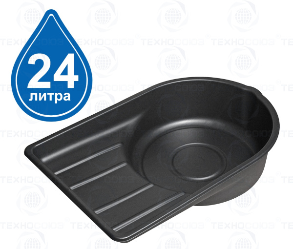 JTC-AM46 Поддон для слива масла пластиковый 24л 